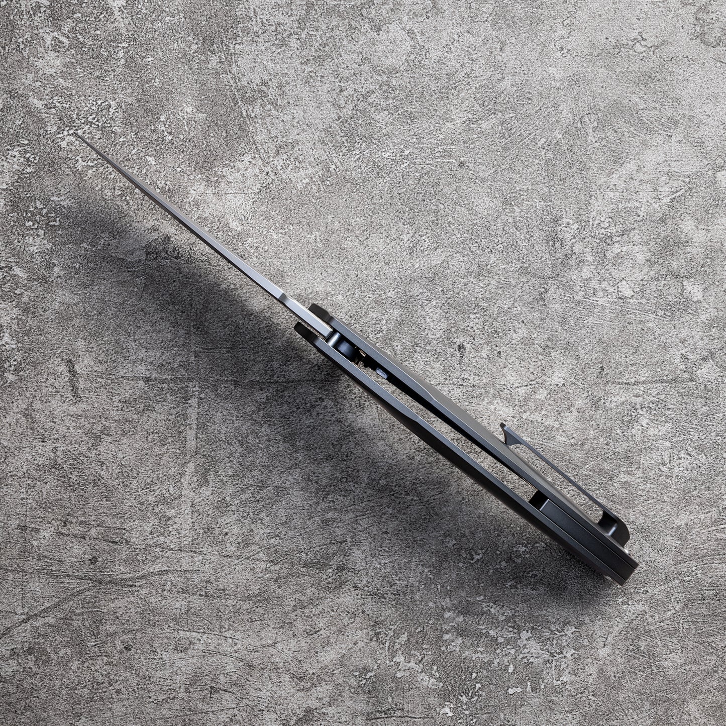 JINGHONG Series Frame Lock Titanium Alloy Handle PVD Coated M390 Steel 195mm Outdoor Knife