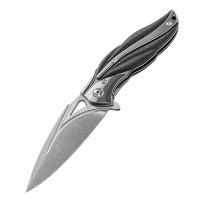 OUK-23196 Series Liner Lock Carbon Fiber Handle VG10 Steel 190mm Outdoor Knife