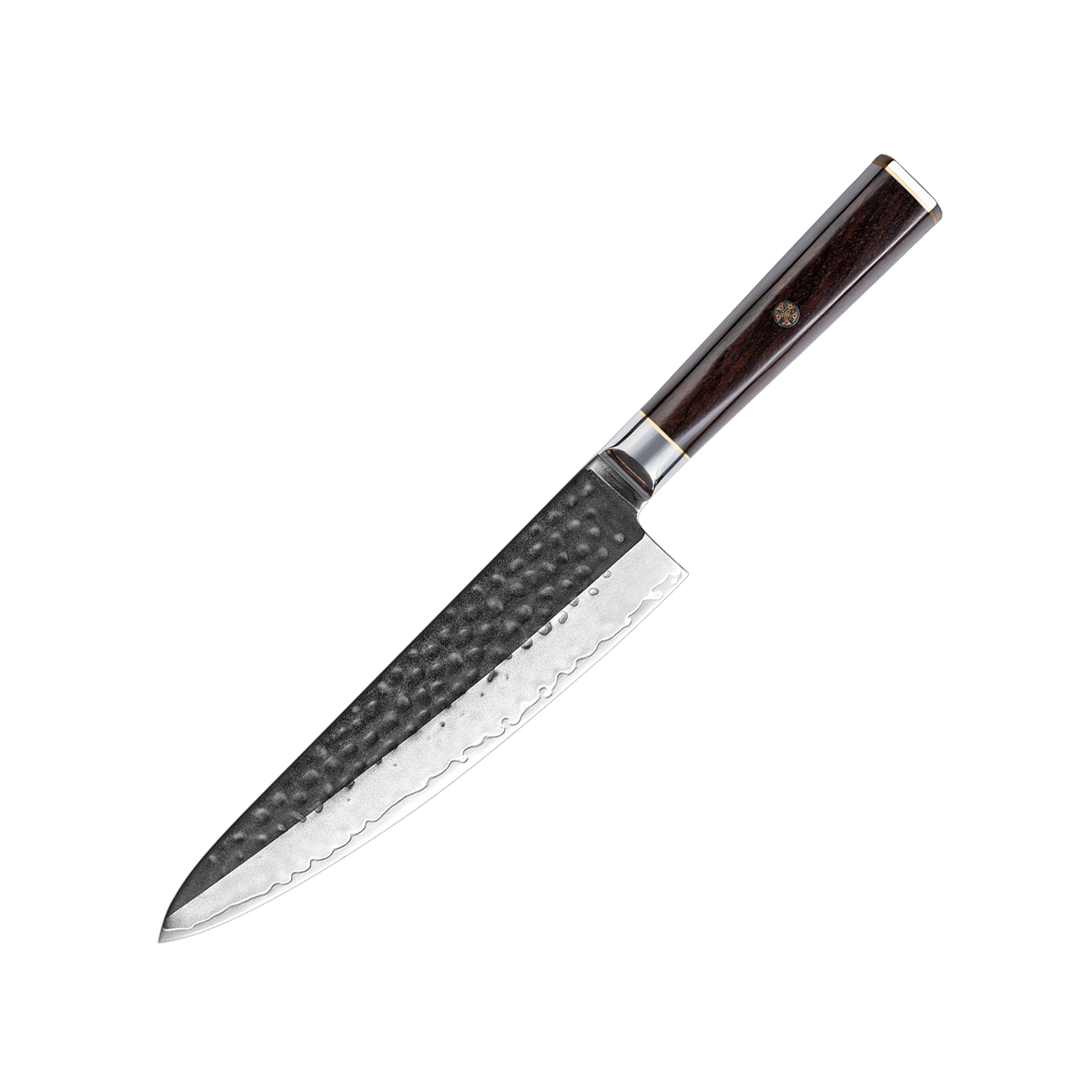 OEM DK-BA Series Ebony Wood Handle Damascus VG10 Steel 8''Chef Knife