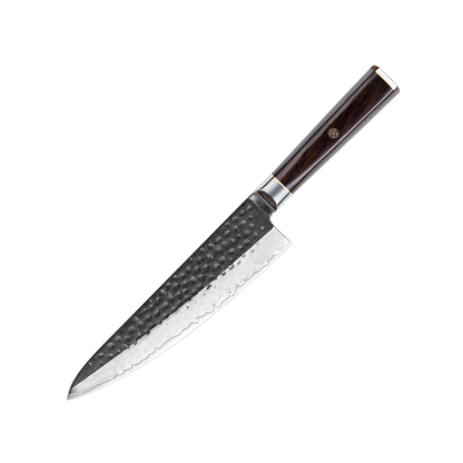 OEM DK-BA Series Ebony Wood Handle Damascus VG10 Steel 8''Chef Knife