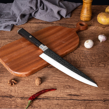 OEM DK-BA Series Ebony Wood Handle Damascus VG10 Steel 8''Chef Knife