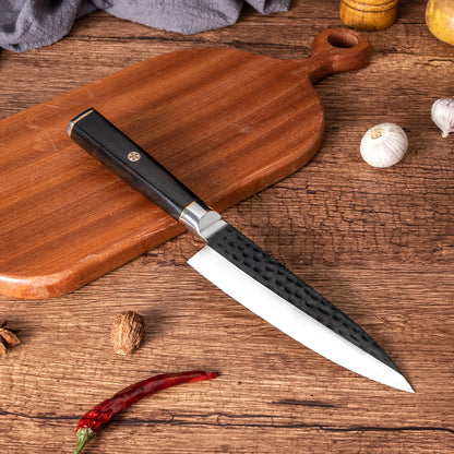 OEM DK-BA Series Ebony Wood Handle Damascus VG10 Steel 6''Chef Knife