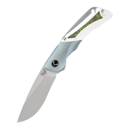 LAN Series Liner Lock Titanium Alloy Handle 154CM Steel 205mm Outdoor Knife