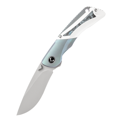 LAN Series Liner Lock Titanium Alloy Handle 154CM Steel 205mm Outdoor Knife