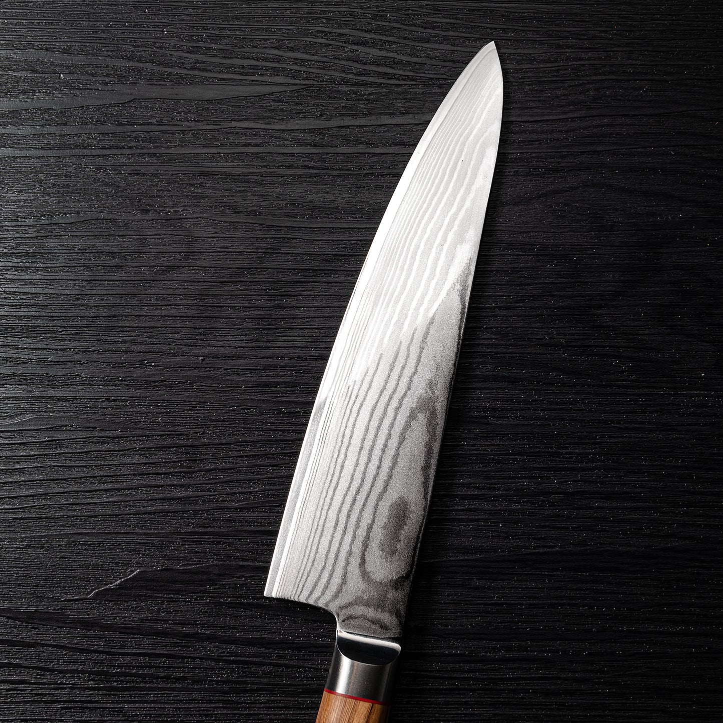 OEM DK-BD Series Olive Wood Handle Damascus AUS10 Steel 8''Chef Knife