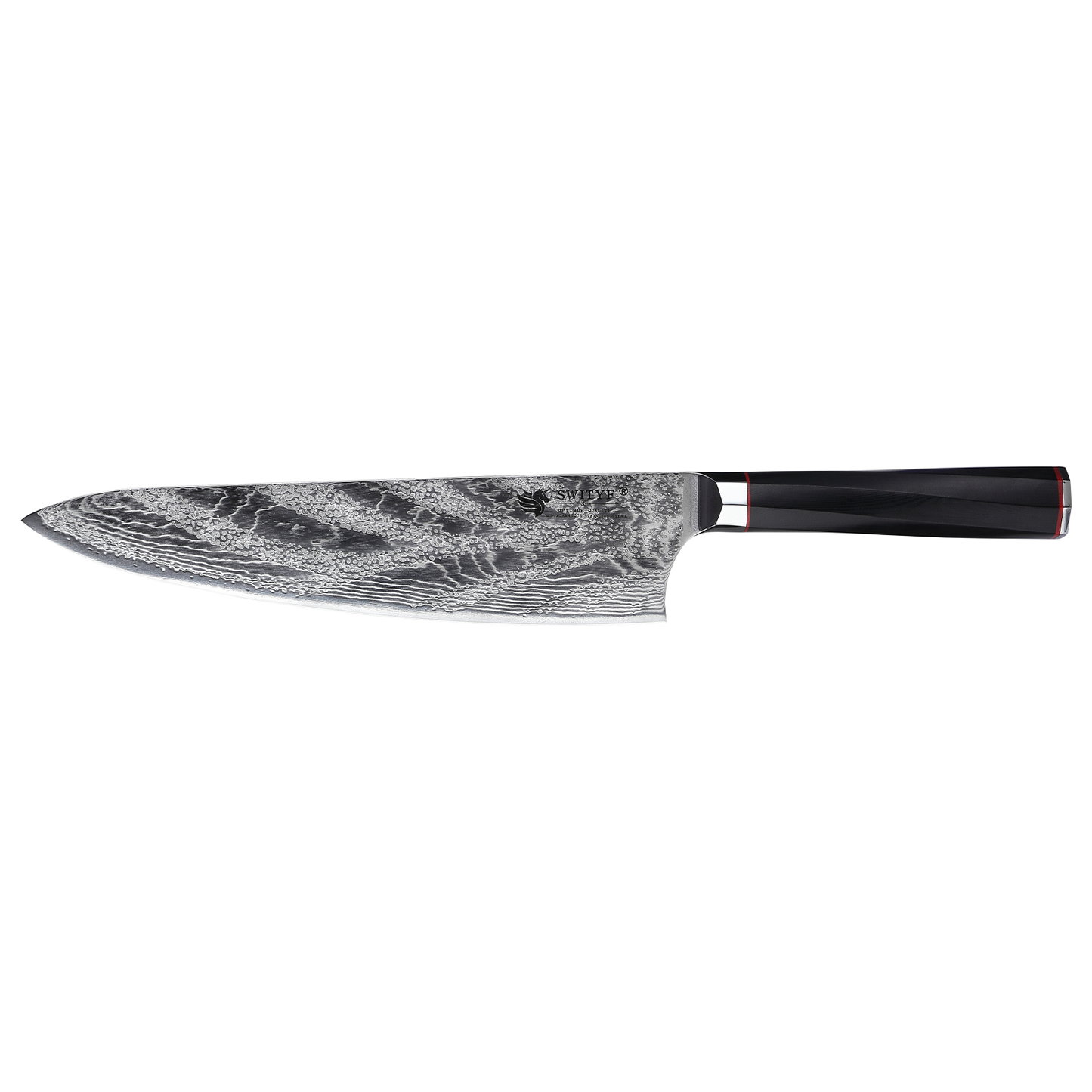 OEM DK-AK Series G10 Handle Damascus AUS-10V Steel 9" Chef Knife