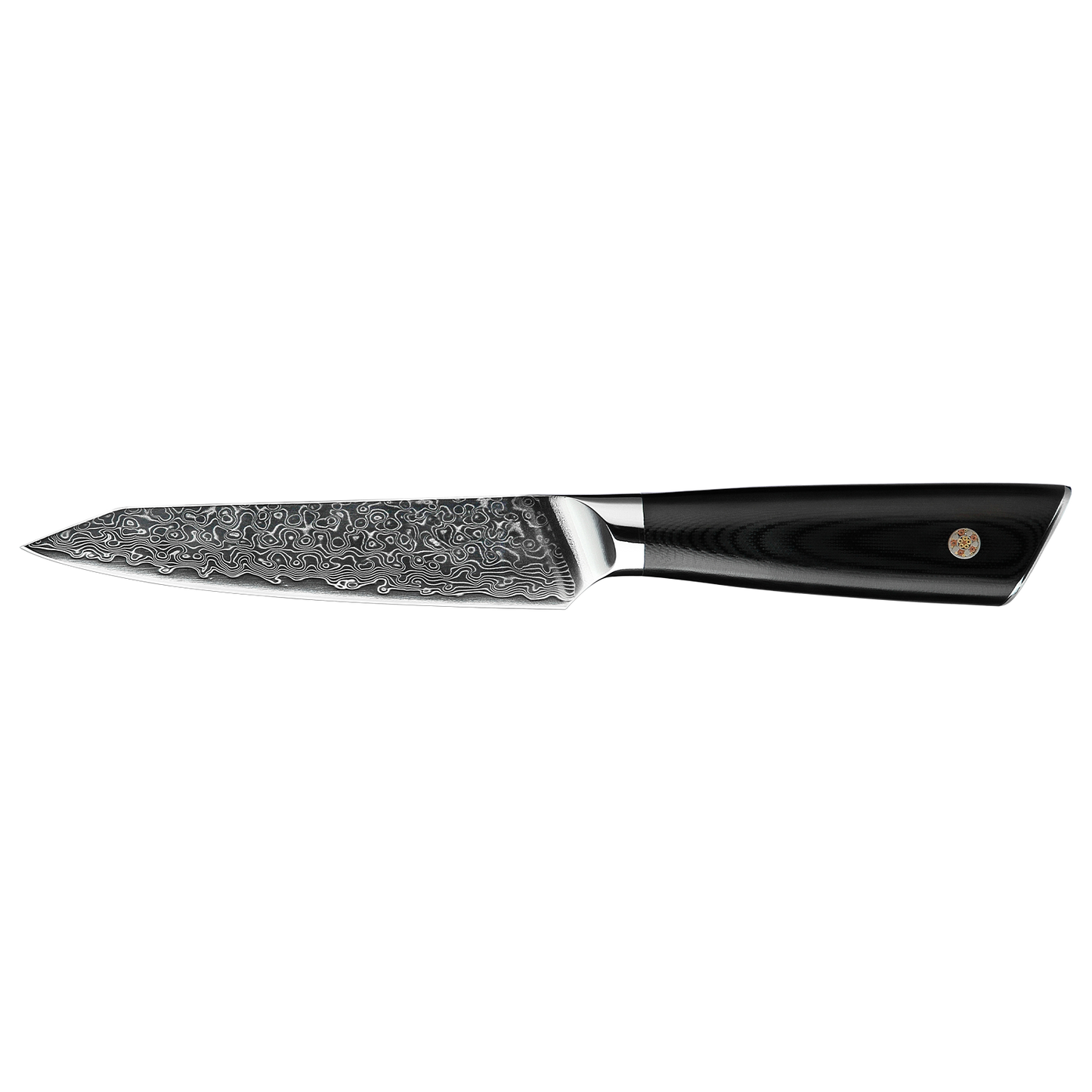OEM DK-LK Series G10 Handle Damascus AUS-10V Steel 5" Utility Knife