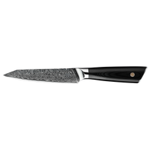 OEM DK-LK Series G10 Handle Damascus AUS-10V Steel 5" Utility Knife