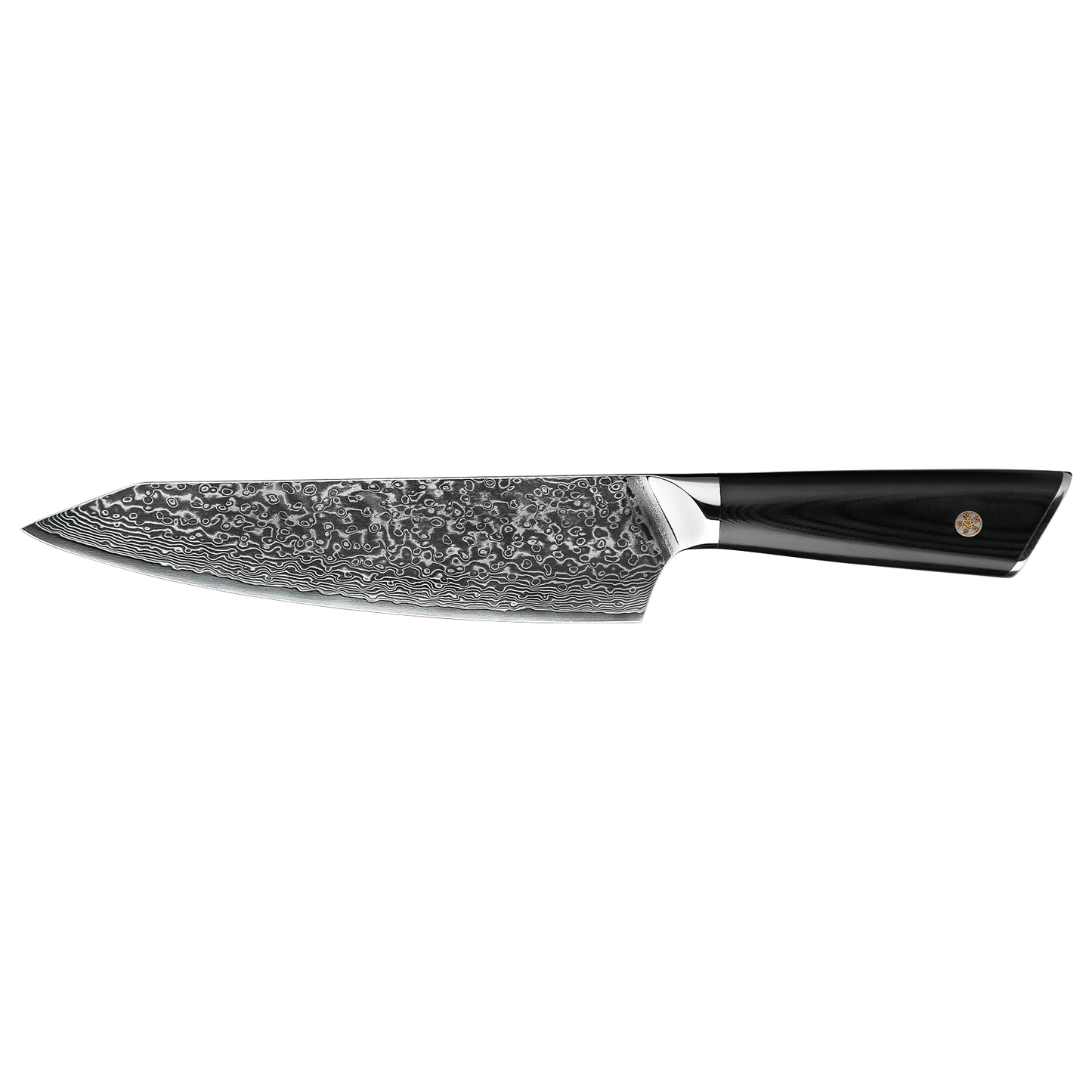 OEM DK-LK Series G10 Handle Damascus AUS-10V Steel 8" Chef Knife