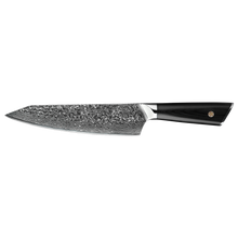 OEM DK-LK Series G10 Handle Damascus AUS-10V Steel 8" Chef Knife