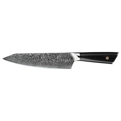 OEM DK-LK Series G10 Handle Damascus AUS-10V Steel 8" Chef Knife