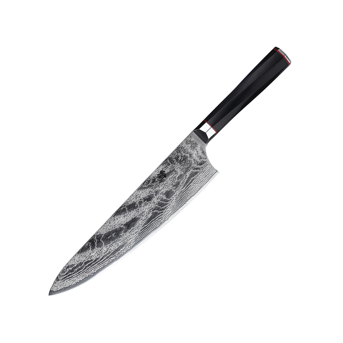OEM DK-AK Series G10 Handle Damascus AUS-10V Steel 9" Chef Knife