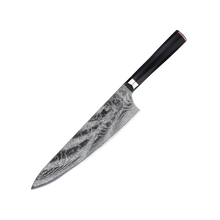 OEM DK-AK Series G10 Handle Damascus AUS-10V Steel 9" Chef Knife