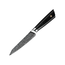 OEM DK-LK Series G10 Handle Damascus AUS-10V Steel 5" Utility Knife