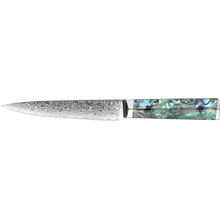 OEM DK-BZ Series Resin Shell Handle Damascus VG10 Steel 5" Utility Knife
