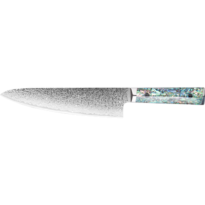 OEM DK-BZ Series Resin Shell Handle Damascus VG10 Steel 8''Kitchen Knife
