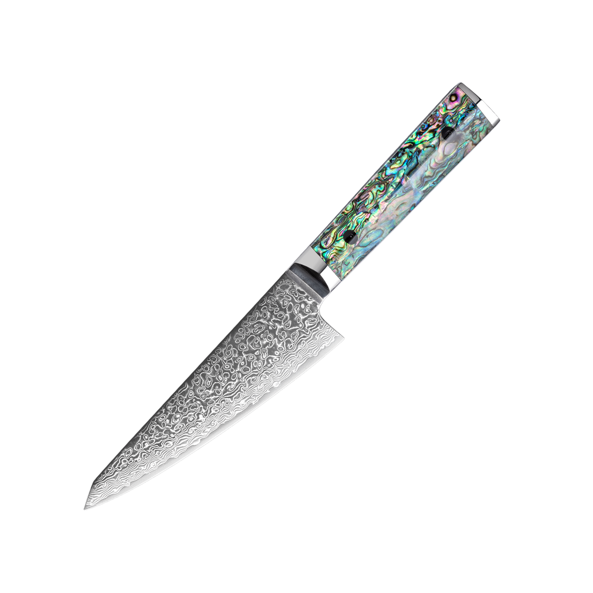 OEM DK-BZ Series Resin Shell Handle Damascus VG10 Steel 6.5" Kirisuke Knife