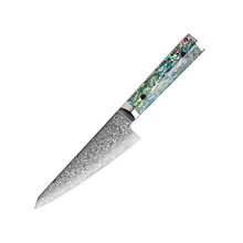 OEM DK-BZ Series Resin Shell Handle Damascus VG10 Steel 6.5" Kirisuke Knife