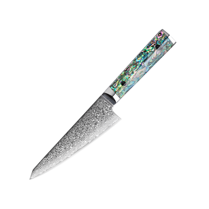 OEM DK-BZ Series Resin Shell Handle Damascus VG10 Steel 6.5" Kirisuke Knife