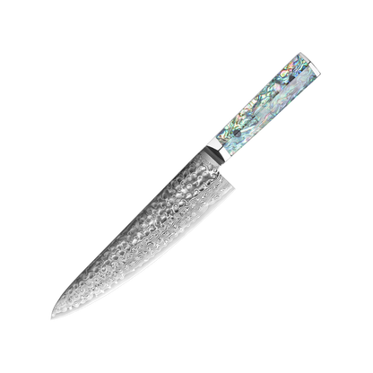 OEM DK-BZ Series Resin Shell Handle Damascus VG10 Steel 8''Kitchen Knife