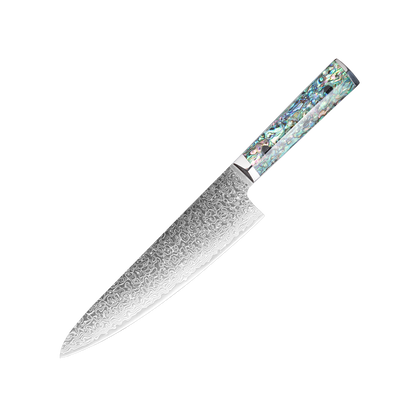 OEM DK-BZ Series Resin Shell Handle Damascus VG10 Steel 8''Kitchen Knife