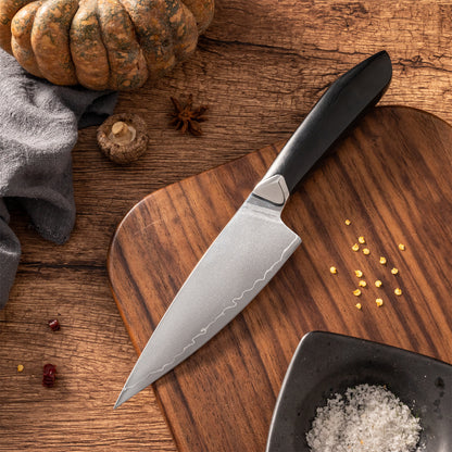 OEM DK-HXH-3L Series G10 Handle Damascus AUS10 Steel 6''Kitchen Knife