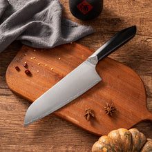 OEM DK-HXH-3L Series G10 Handle Damascus AUS10 Steel 7" Santoku Knife