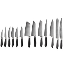 OEM DK-HXH-3L Series G10 Handle Damascus AUS10 Steel Knife Set