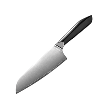 OEM DK-HXH-3L Series G10 Handle Damascus AUS10 Steel 7" Santoku Knife