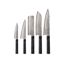 OEM DK-HB Series G10 Handle Damascus AUS-10V Steel Knife Set