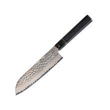 OEM DK-HB Series G10 Handle Damascus AUS-10V Steel 7" Santoku Knife