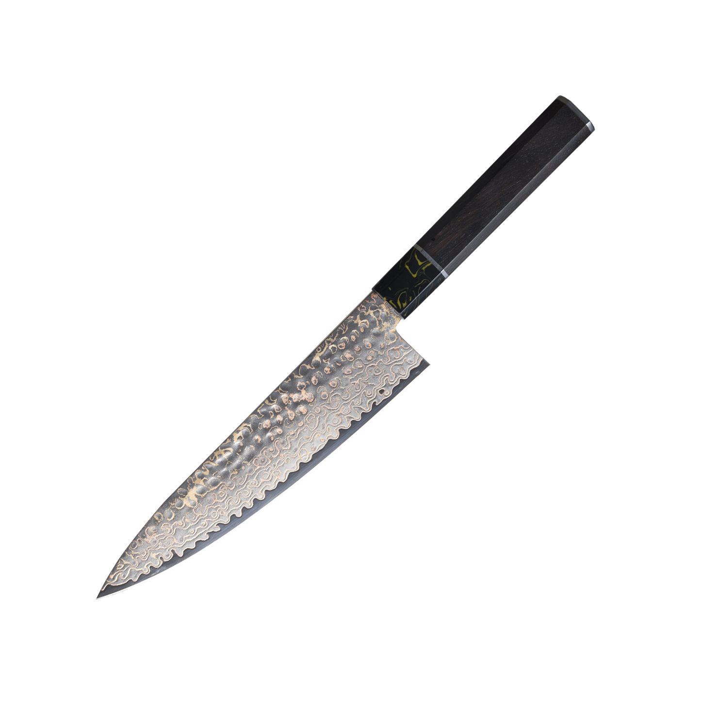 OEM DK-HB Series G10 Handle Damascus AUS-10V Steel 8" Kitchen Knife