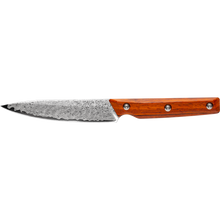OEM DK-QRD Series Rosewood Handle Damascus VG10 Steel 5" Utility Knife