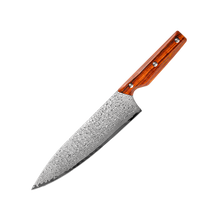 OEM DK-QRD Series Rosewood Handle Damascus VG10 Steel 8" Kitchen Knife
