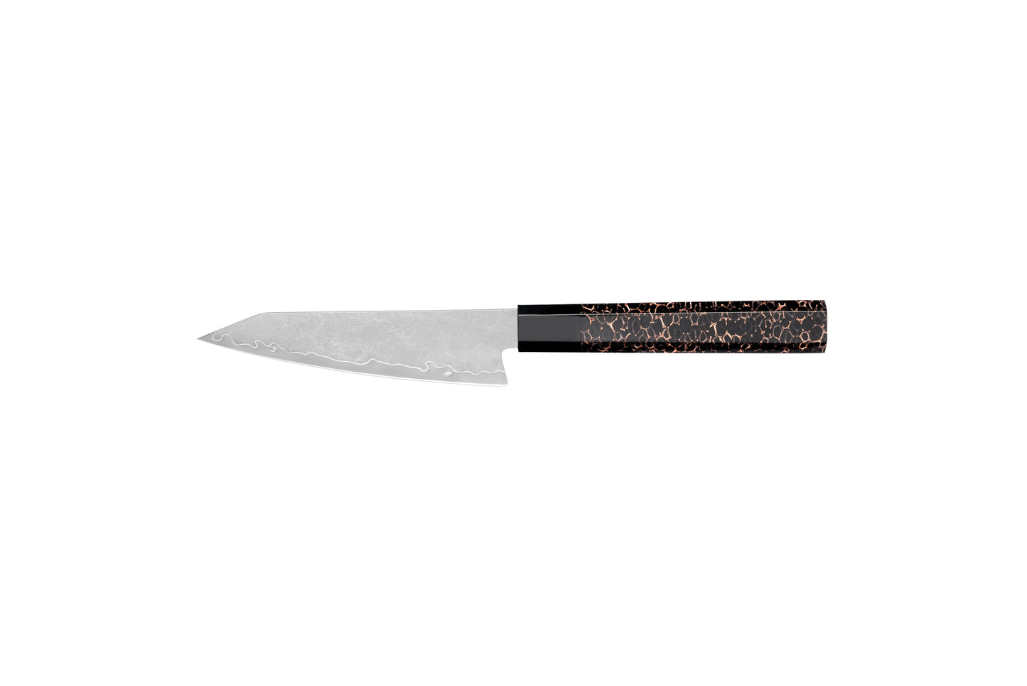 CRYSTAL Series Imported Japanese Damascus AUS10 3 Layers Steel Resin with Copper Wires Handle Chef Knife Knife Set