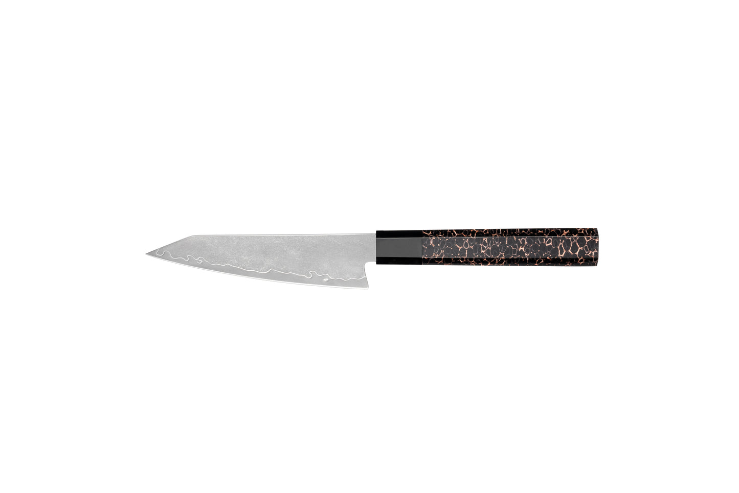 CRYSTAL Series Imported Japanese Damascus AUS10 3 Layers Steel Resin with Copper Wires Handle Chef Knife Knife Set