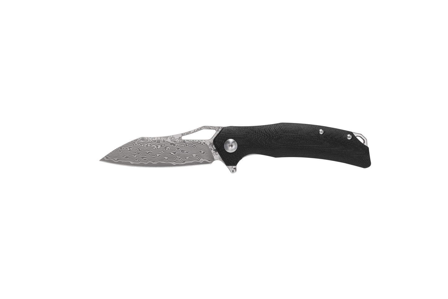 OUK-23174 Series Liner Lock G10 Handle Damascus Steel 220mm Outdoor Knife