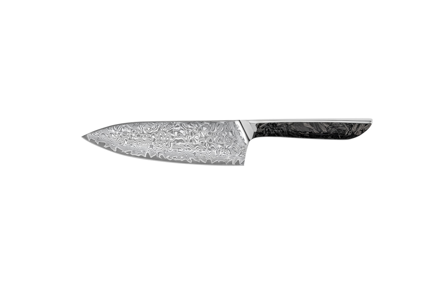 BORRY Series  Damascus VG10 Steel, 67 Layers Steel Shredded Carbon Fiber Handle Chef Knife Knife Set