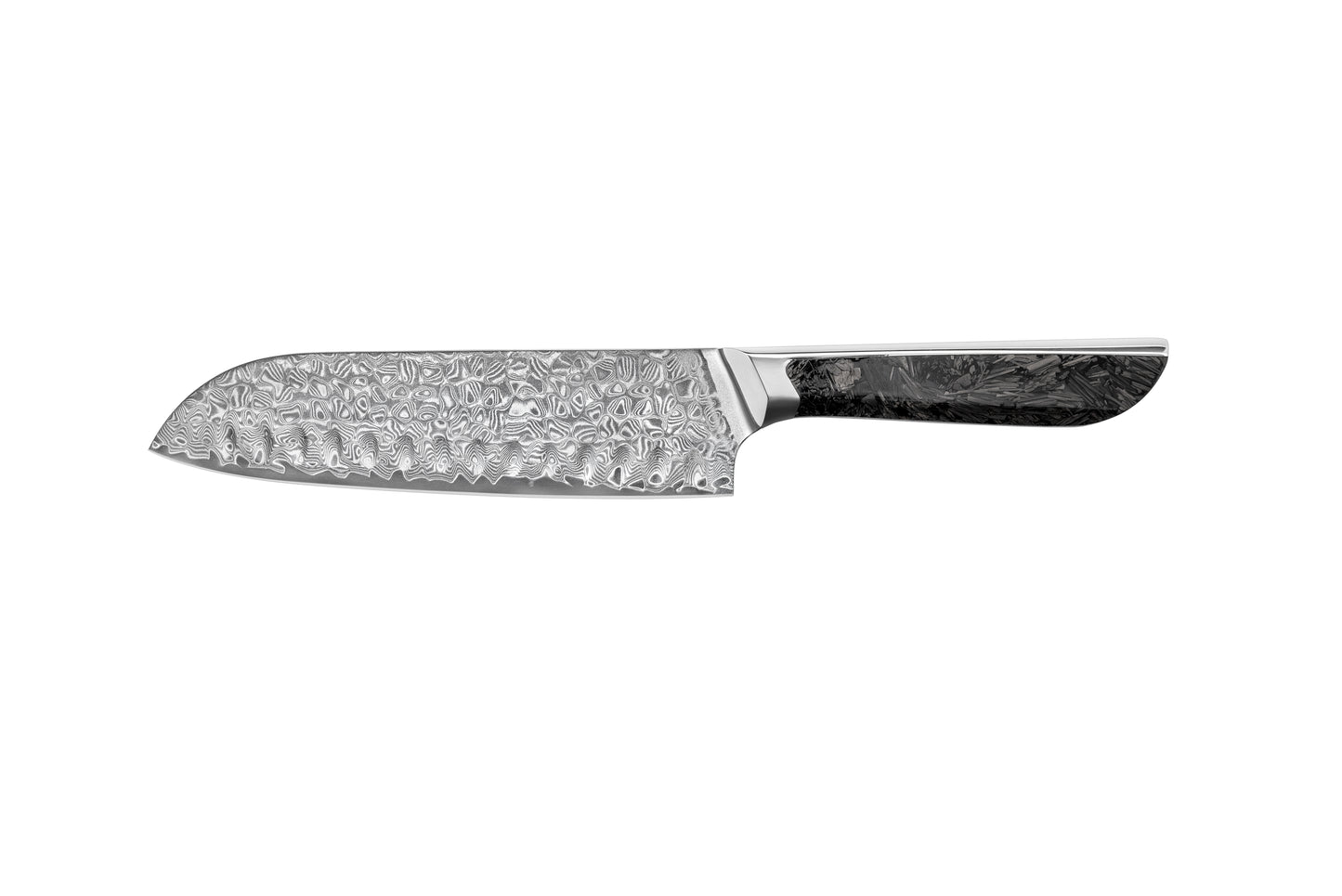 BORRY Series  Damascus VG10 Steel, 67 Layers Steel Shredded Carbon Fiber Handle Chef Knife Knife Set