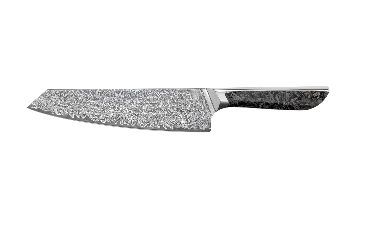 BORRY Series  Damascus VG10 Steel, 67 Layers Steel Shredded Carbon Fiber Handle Chef Knife Knife Set