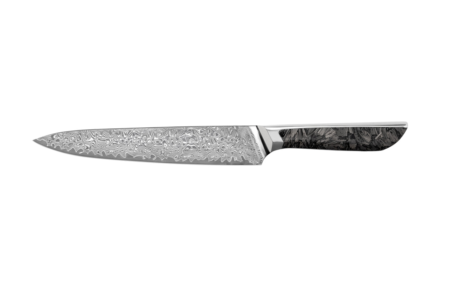 BORRY Series  Damascus VG10 Steel, 67 Layers Steel Shredded Carbon Fiber Handle Chef Knife Knife Set