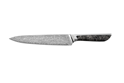 BORRY Series  Damascus VG10 Steel, 67 Layers Steel Shredded Carbon Fiber Handle Chef Knife Knife Set