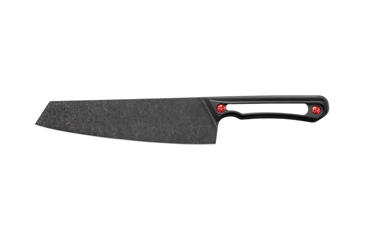 CLEAR SHARP Series Imported Swedish Sandvik 14C28N Black Blade Aluminum Alloy Handle Chef Knife Knife Set
