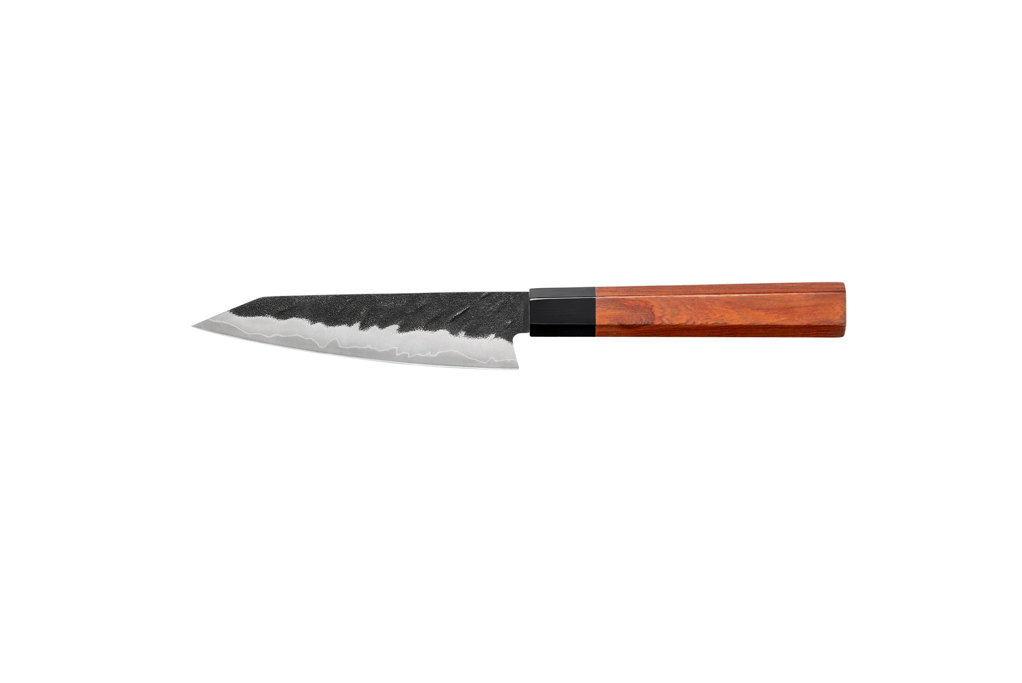WOOD MELLOW Series Imported Japanese Damascus AUS10 3 Layers Steel Siam Rosewood Handle Chef Knife Knife Set