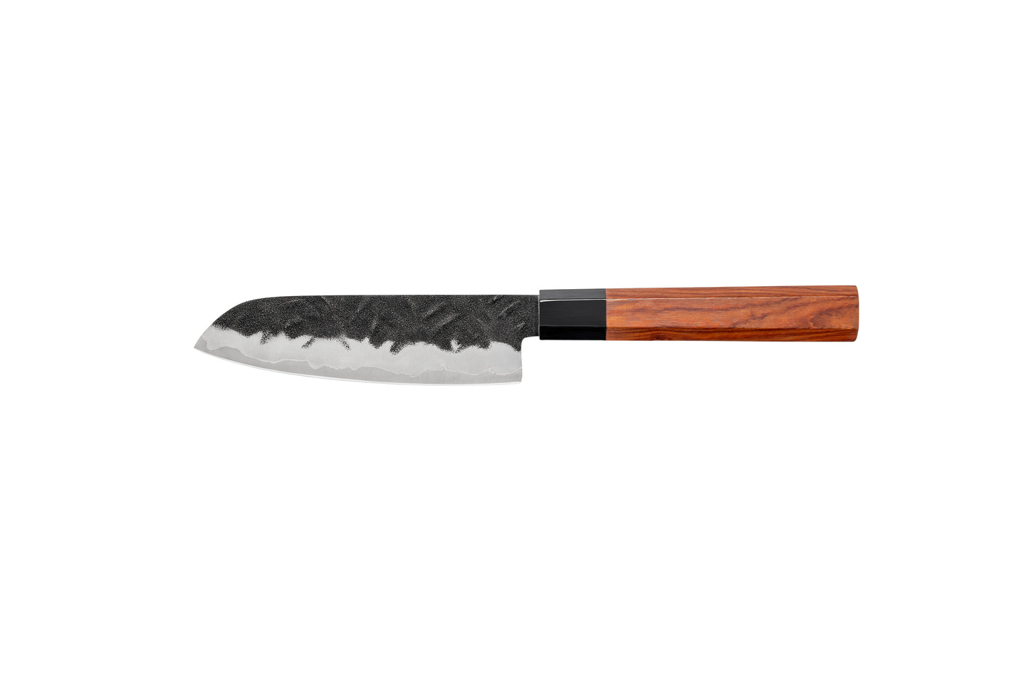 WOOD MELLOW Series Imported Japanese Damascus AUS10 3 Layers Steel Siam Rosewood Handle Chef Knife Knife Set
