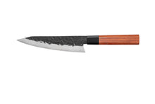 WOOD MELLOW Series Imported Japanese Damascus AUS10 3 Layers Steel Siam Rosewood Handle Chef Knife Knife Set