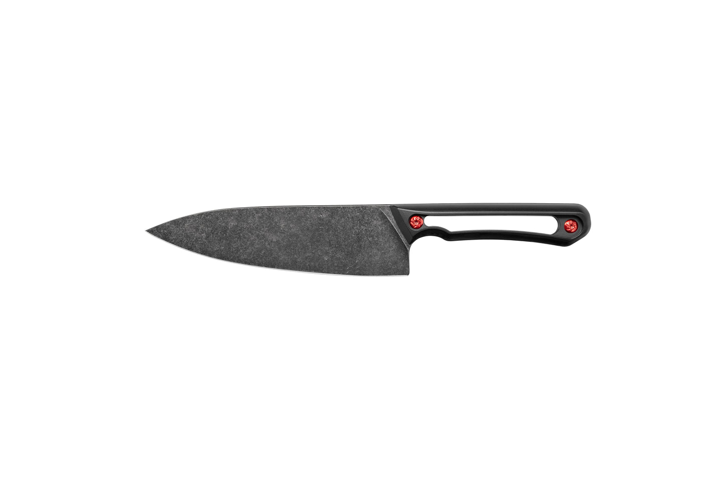 CLEAR SHARP Series Imported Swedish Sandvik 14C28N Black Blade Aluminum Alloy Handle Chef Knife Knife Set