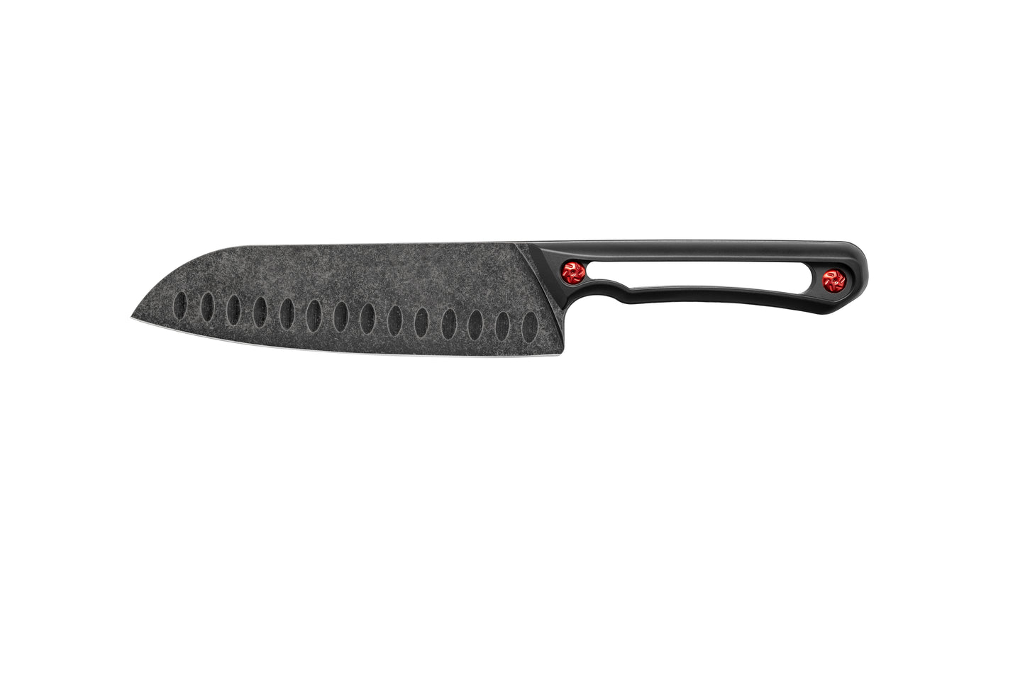 CLEAR SHARP Series Imported Swedish Sandvik 14C28N Black Blade Aluminum Alloy Handle Chef Knife Knife Set