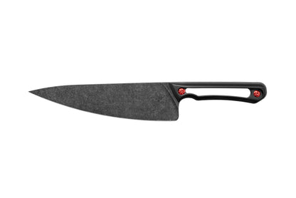 CLEAR SHARP Series Imported Swedish Sandvik 14C28N Black Blade Aluminum Alloy Handle Chef Knife Knife Set