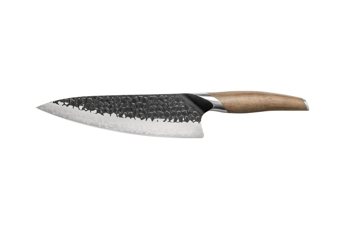 ELA Series Imported Japanese Damascus AUS10 3 Layers Steel Walnut Wood Handle Chef Knife Knife Set